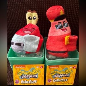 Cutie Cuff  Spongebob- Mr Krabs & Patrick